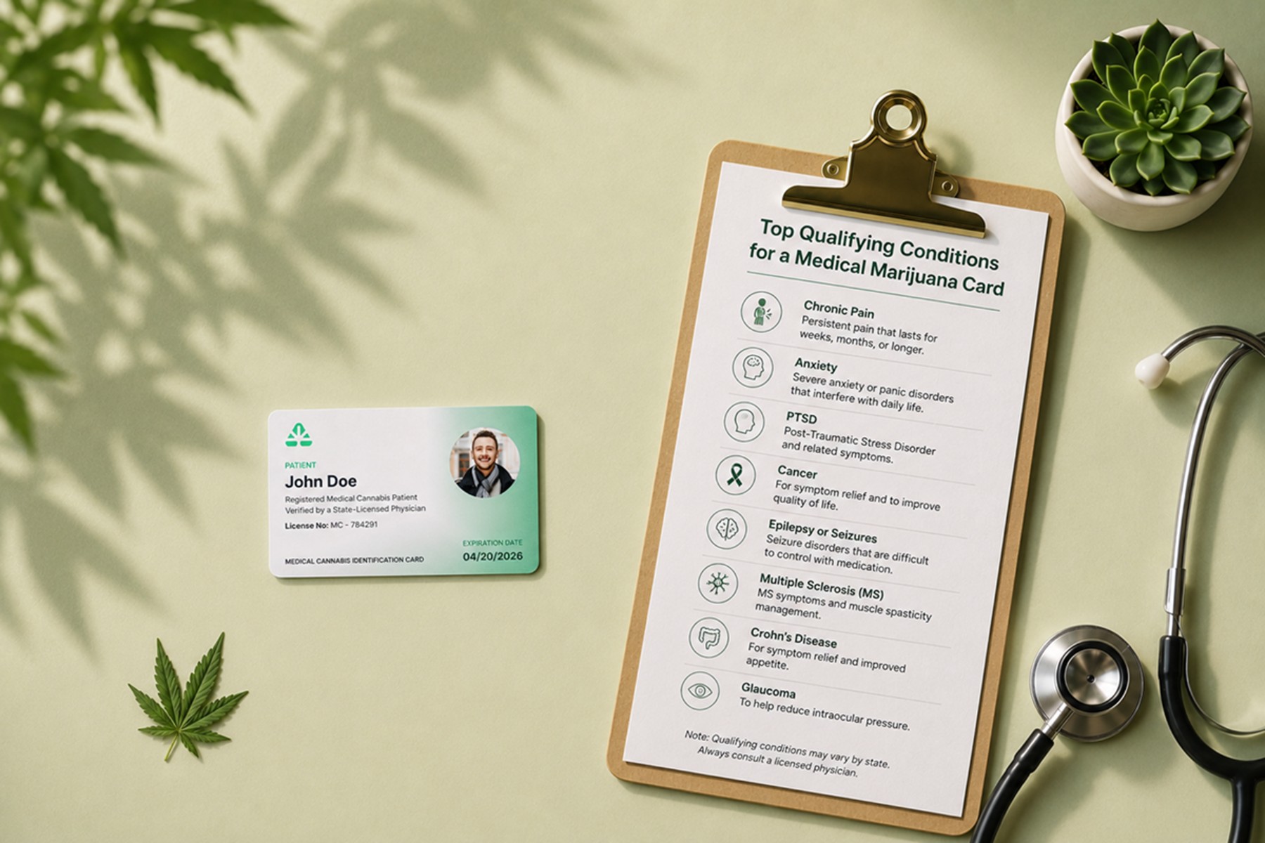 Top Qualifying Conditions for a Medical Marijuana Card in 2026
