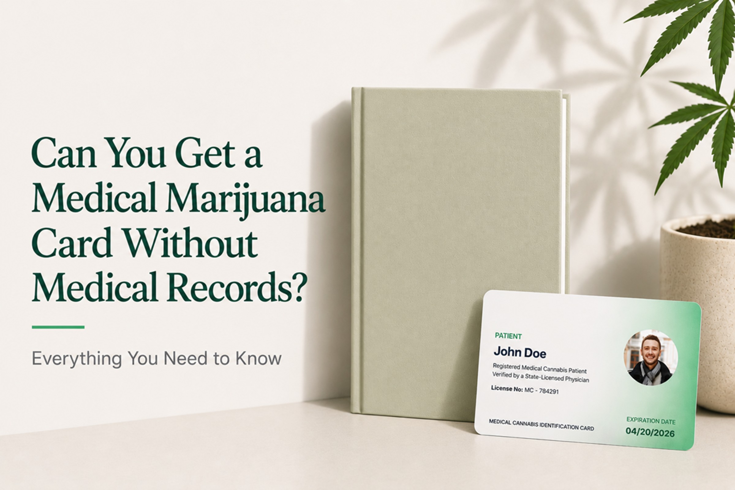 Can You Get a Medical Marijuana Card Without Medical Records?