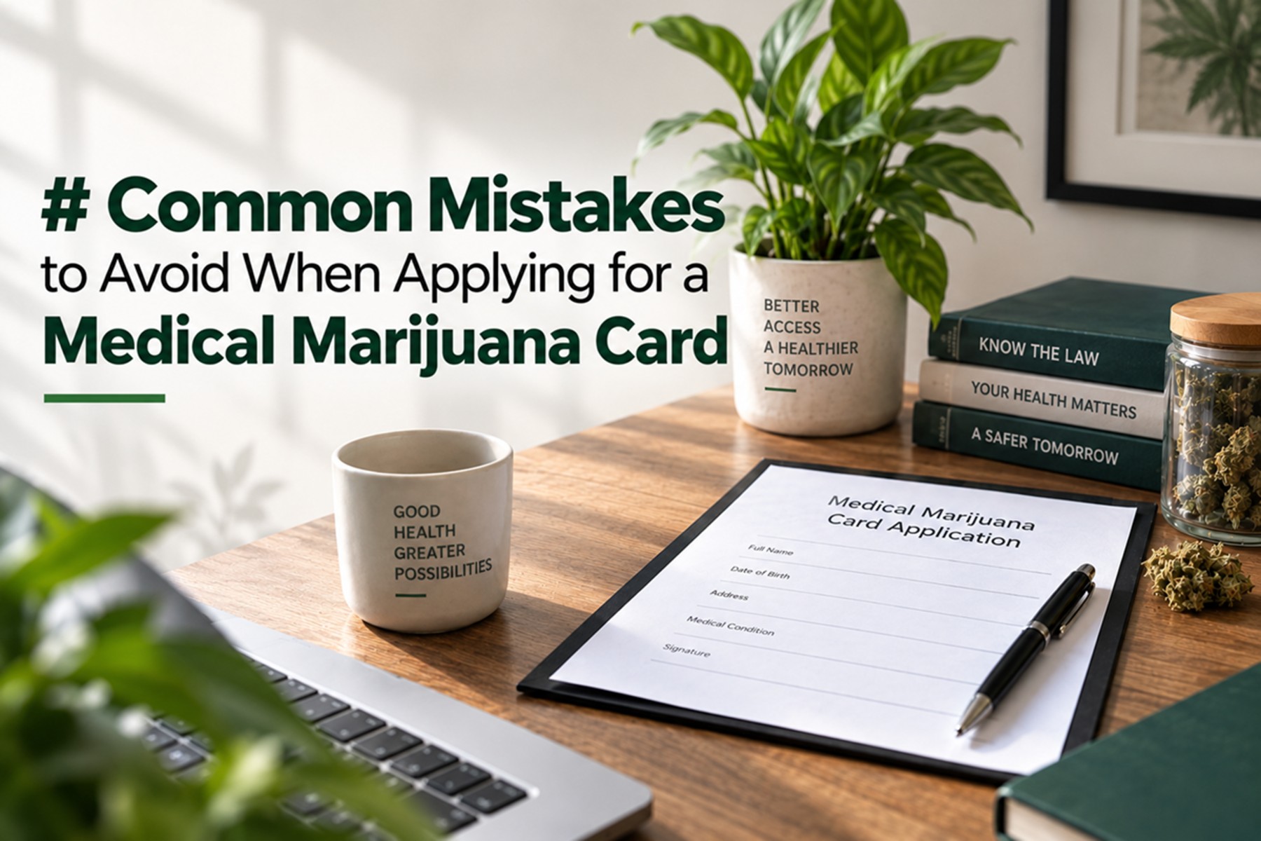 Common Mistakes to Avoid When Applying for a Medical Marijuana Card